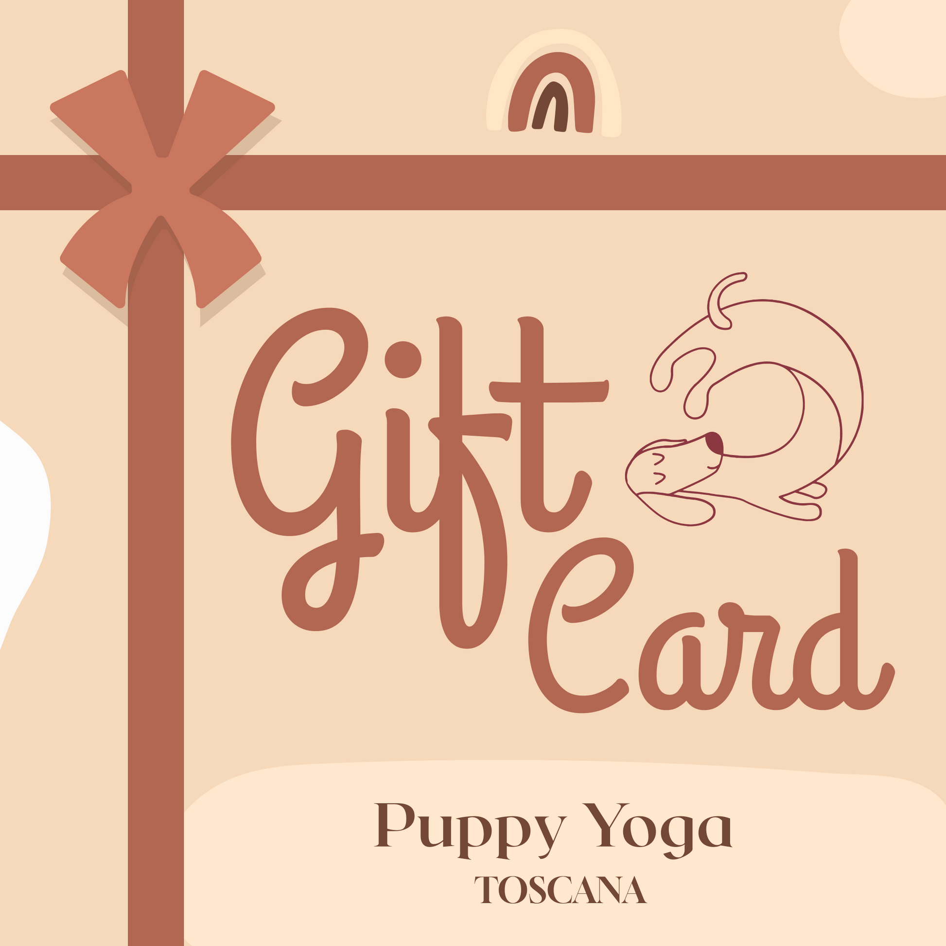 Puppy Yoga Gift Card